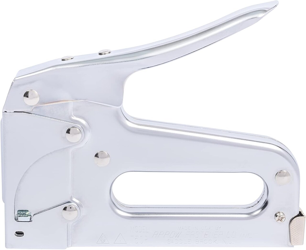 T50 Heavy Duty Staple Gun for Upholstery, Wood, Crafts, DIY and Professional Uses, Manual Stapler Uses 1/4”, 5/16”, 3/8", 1/2", or 9/16” Staples